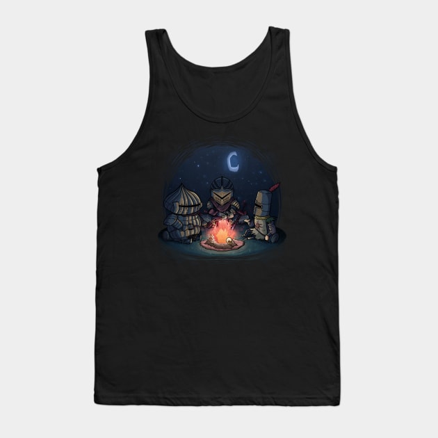 Bonfire Besties Tank Top by Allistrations